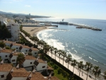 Strandbereich an Marbellas Stadtstrand