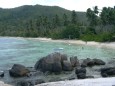 Typische Felsformationen auf den Seychellen