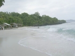 Stürmisches Meer in Indonesien